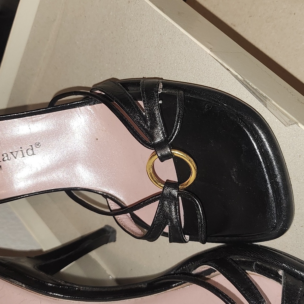 Vintage Y2K Charles david leather heels - Picture 4 of 7